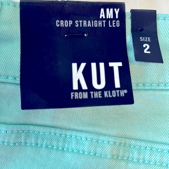 NWT Kut From The Kloth Amy Crop Straight Leg Jeans - Picture 7 of 10